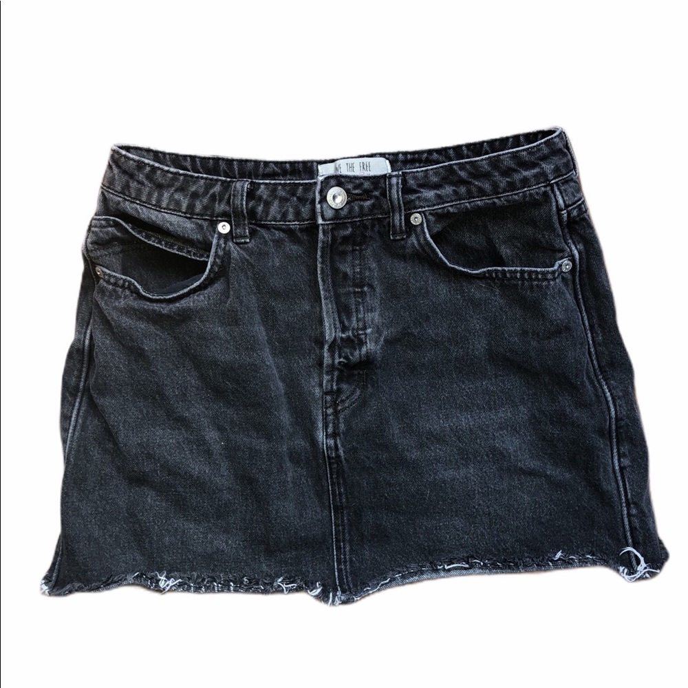 FP denim skirt! Size 29 fits like a 6